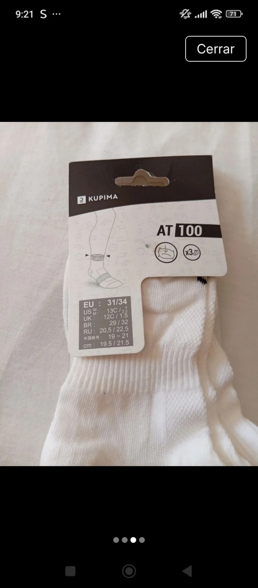 Calcetines kalenji 3 pares – photo 3